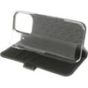 Insmat Exclusive Flip Case piniginės dėklas, Apple iPhone 16 Pro, juodas