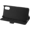 Insmat Exclusive Flip Case piniginės dėklas, Sony Xperia 5 V, juodas