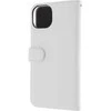Dėklas Insmat Exclusive Flip Case -lompakkokotelo, iPhone 15, valkoinen