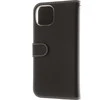 Insmat Exclusive Flip Case piniginės dėklas, iPhone 13, juodas