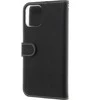 Insmat Exclusive Flip Case piniginės dėklas, iPhone 12 / 12 Pro, juodas