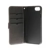Insmat Exclusive Flip Case piniginės dėklas, skirtas iPhone 6 / 6s / 7/8 / SE, juodas