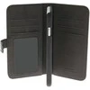 Insmat Flip Case piniginės dėklas, skirtas iPhone 6 / 6s / 7/8 / SE, juodas