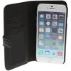 Insmat Flip Case piniginės dėklas, skirtas iPhone 6 / 6s / 7/8 / SE, juodas