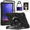Insmat Ruggered Armor -kovatekoinen suojakotelo, Samsung Galaxy Tab S9 FE:lle