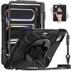 Insmat Ruggered Armor -suojakotelo, Apple iPad Pro 13 2024, musta