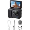 Insta360 GO Ultra Standard Juodas action sports camera 4K Ultra HD 25.4 / 1.28 mm (1 / 1.28") Wi-Fi 52.9 g