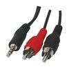 Intos InLine 2 x RCA kištukinis iki 3,5 mm kištukinis kabelis, 5 m