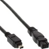Intos InLine IEEE1934a / IEEE1394b kabelis 9/4 kontaktų, 1,8 m