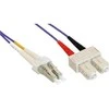 InLine LC / SC Fiber- optinis laidas, 50 / 125μm, OM4 3m (88643P)