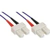 InLine Pluoštas Patchcord SC / SC, 50 / 125μm, OM4 2m (83502P)