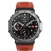 Išmanusis laikrodis Amazfit T-Rex 3, Nerudijančio plieno korpusas su rudos spalvos silikoniniu dirželiu