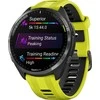 Išmanusis laikrodis Garmin Forerunner 965, Pilkos anglies spalvos korpusas su geltonos spalvos dirželiu