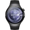 Išmanusis laikrodis Huawei Watch 5 (46mm), Juodos spalvos nerūdijančio plieno korpusas su juodos spalvos fluoroelastomero dirželiu