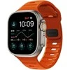 Apple Apyrankė Nomad Sport Strap M/L, oranžinis - AW Ultra 2/1 (49mm) 9/8/7 (45mm)/6/SE/5/4 (44mm)/3/2/1 (42mm)