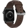 Nomad Išmaniojo laikrodžio Apple odinis dirželis, Rudos spalvos, 42/44mm