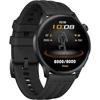 Išmanusis laikrodis OPPO Watch S älykello fluorokumirannekkeella, musta