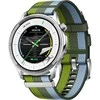 Išmanusis laikrodis OPPO Watch S älykello tekstiilirannekkeella, hopea