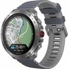 Išmanusis laikrodis Polar Grit X2 Pro, Nerūdijančio plieno korpusas su pilkos spalvos silikoniniu dirželiu