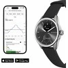 Išmanusis laikrodis Withings Scanwatch 2, 42 mm,  Sidabrinės spalvos korpusas su juodos spalvos dirželiu