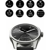Išmanusis laikrodis Withings Scanwatch 2, 42 mm,  Sidabrinės spalvos korpusas su juodos spalvos dirželiu