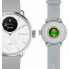 Išmanusis laikrodis Withings Scanwatch 2, 38 mm, Sidabrinės spalvos korpusas su baltos spalvos dirželiu