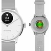 Išmanusis laikrodis Withings Scanwatch Light, 37 mm, Sidabro spalvos korpusas su pilkos spalvos dirželiu