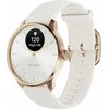 Išmanusis laikrodis Withings Scanwatch Light, 37 mm, Rožinio aukso spalvos korpusas su baltos spalvos dirželiu