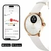 Išmanusis laikrodis Withings Scanwatch Light, 37 mm, Rožinio aukso spalvos korpusas su baltos spalvos dirželiu