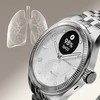 Išmanusis laikrodis Withings Scanwatch Nova Brilliant 39mm Titanium Sidabrinis