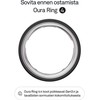 Išmanusis žiedas Oura Ring 4 | 7 dydžio, tamsiai pilkos spalvos