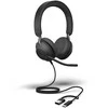 Ausinės JABRA Evolve2 40 SE MS Stereo USB C/A