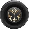 JBL Flip 7 Tomorrowland Edition nešiojama kolonėlė, juodos spalvos