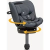 Joie i-Spin 360 Max ISOFIX turvaistuin, 40 cm – 150 cm, Moonlight Pilkas
