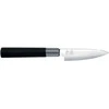 Japoniško plieno šefo peilis KAI Wasabi DM6710P, 10 cm ašmenys, juodas