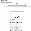 Kaitlentė su įmontuotu gartraukiu Siemens EH811BE15E