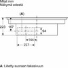 Kaitlentė su įmontuotu gartraukiu Siemens EH811BE15E
