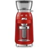 Smeg kavamalė CGF03RDEU, 15 Mahlgrade, 240g Bohnenbeh., 150W, Rot