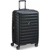 Kelioninis DELSEY WALIZKA SHADOW 5.0 75CM 4 DOPPELTE RÄDER ERWEITERBARER TROLLEY KOFFER JUODA