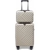 Kelioninis Feru Malibu 55 cm -matkalaukku ja pikkulaukku, khaki