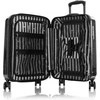 Kelioninis Heys Juodas Leopard Fashion Spinner 53 cm lagaminas