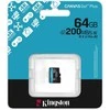 Kingston 64GB Micro SDXC kortelė pakuotėje
