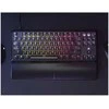 Klaviatūra Corsair Microsystems Corsair K70 PRO TKL, Tenkeyless (80 - 87%), su laidu, USB, Magnetic-mechaninė key switch, RGB LED, Juodas