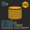Klaviatūra Glorious GMMK PRO Rotary Knob – galtonos spalvos