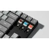Klaviatūra Keychron K1 Max, laidinis ir belaidis, USB + RF belaidis + „Bluetooth“, mechaninis, QWERTY, RGB LED, juodas