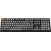 Klaviatūra Keychron K10 Max, su laidu &amp; Wireless, USB + RF belaidė + Bluetooth, Mechaninė, QWERTY, RGB LED, Juodas