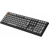 Klaviatūra Keychron K10 Max, su laidu &amp; Wireless, USB + RF belaidė + Bluetooth, Mechaninė, QWERTY, RGB LED, Juodas