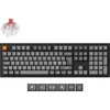 Klaviatūra Keychron K10 Max, su laidu &amp; Wireless, USB + RF belaidė + Bluetooth, Mechaninė, QWERTY, RGB LED, Juodas