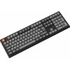 Klaviatūra Keychron K10 Max, su laidu &amp; Wireless, USB + RF belaidė + Bluetooth, Mechaninė, QWERTY, RGB LED, Juodas