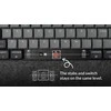 Klaviatūra Keychron K17 MAX Wireless TriMode Hot Swap QMK/VIA Gateron Low Profile Raudona
